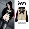 Hoodie hình bướm bóng đêm đầy cá tính